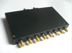 THC4080A8W 4-8GHz 8 way hybrid power divider