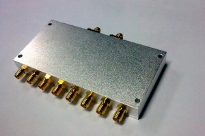 THC2040A8W 2-4GHz 8 way hybrid power divider