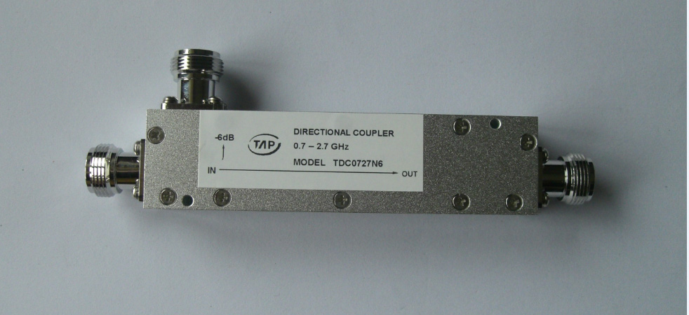 TDC0727N6 0.7-2.7GHz 6dB directional coupler