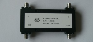 THC0715B 0.75-1.5GHz 180 degree hybrid  coupler