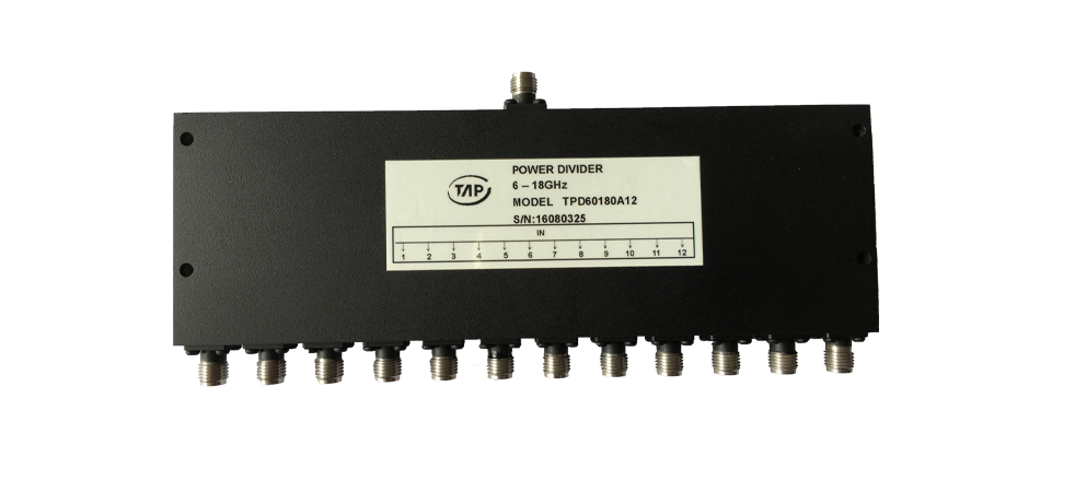 TPD60180A12 6-18GHz 12 way Power Divider
