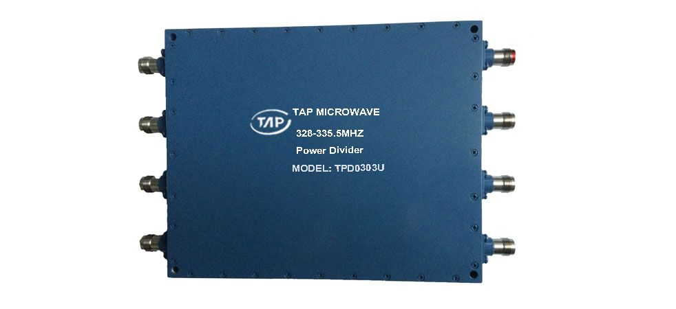 TPD0303U 328-335.5MHz 7 Way Unequal Power Divider