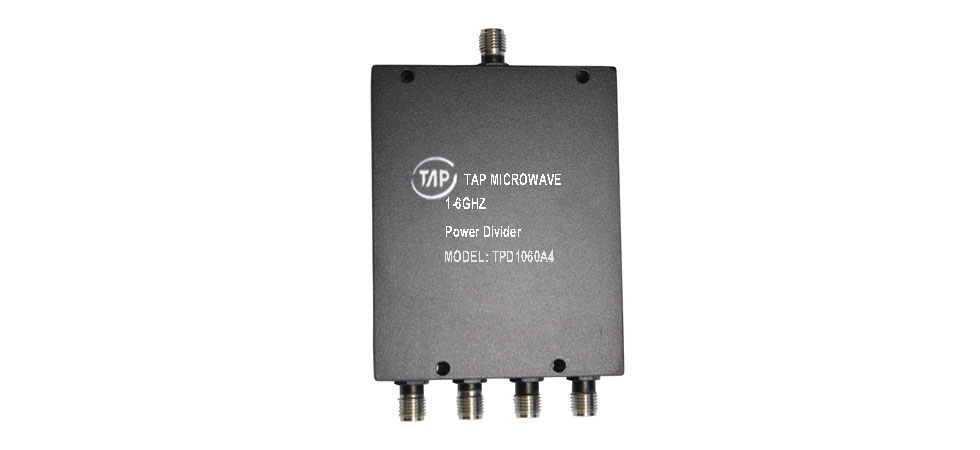 TPD1060A4 1-6GHz 4 way power divider