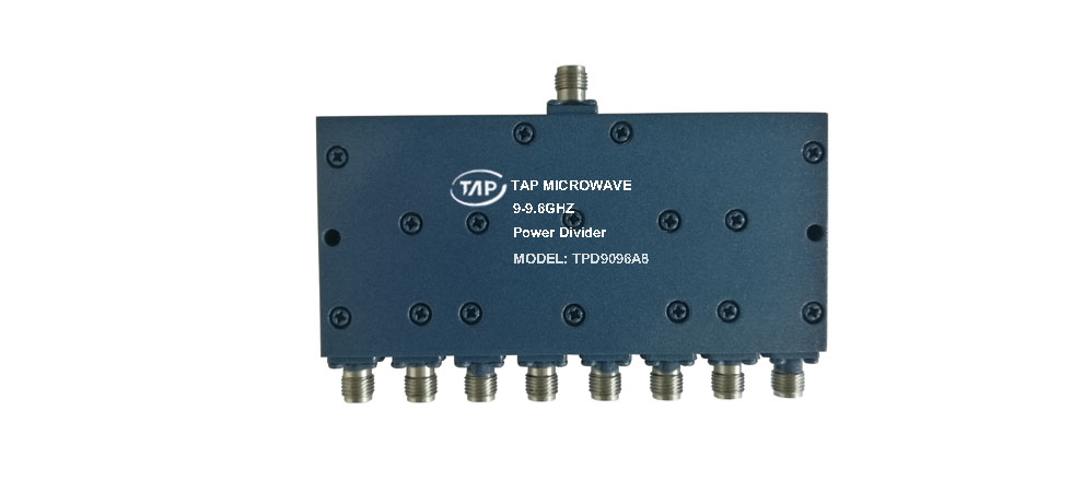 TPD9096A8 9-9.6GHz 8 way power divider