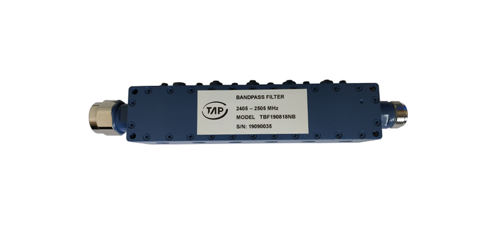 TBF190818NB 2405-2505MHz bandpass filter