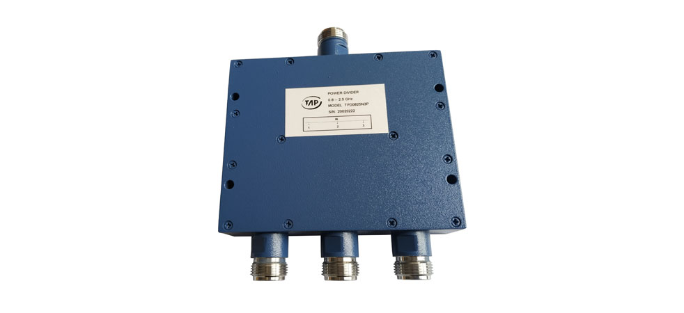 TPD0825N3P 0.8-2.5GHz 3 way power divider