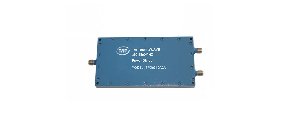 TPD0340A2A 350-3800MHz 2 way Power Divider