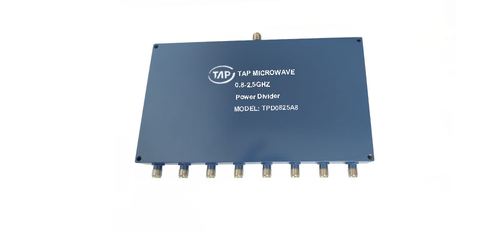 TPD0825A8 0.8-2.5GHz 8 way Power Divider