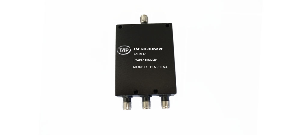TPD7090A3 7-9GHz 3 way Power Divider