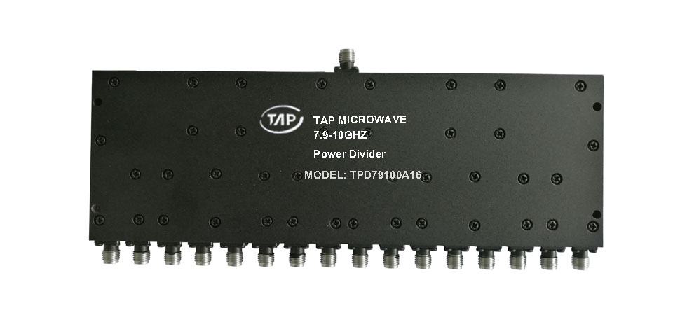 TPD79100A16 7.9-10GHz 16 way Power Divider