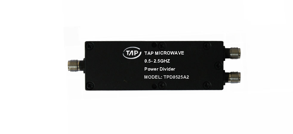 TPD0525A2  0.5-2.5GHz 2 way power divider