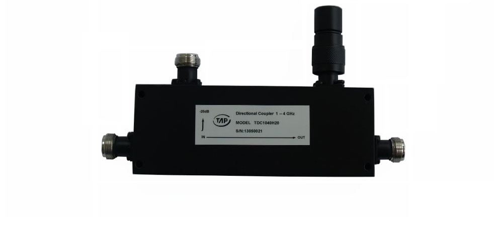 TDC1040H20 1-4GHz 20dB 500W Directional Coupler