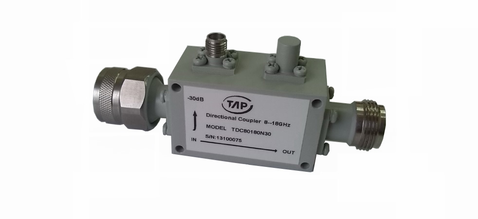 TDC80180N30H 8-18GHz 30dB Directional Coupler