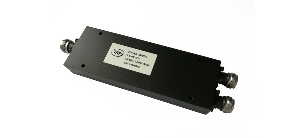 TPD05180N2 0.5-1.8GHz 2 way N connector power divider