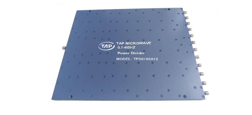 TPD0760A12 0.7-6GHz 12 Way Power Divider