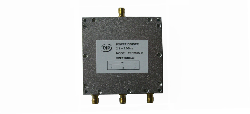 TPD2325H3 2.3-2.5GHz high power 3 way divider