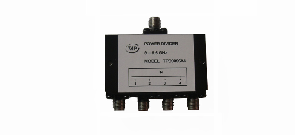 TPD9096A4 9-9.6GHz 4 way power divider