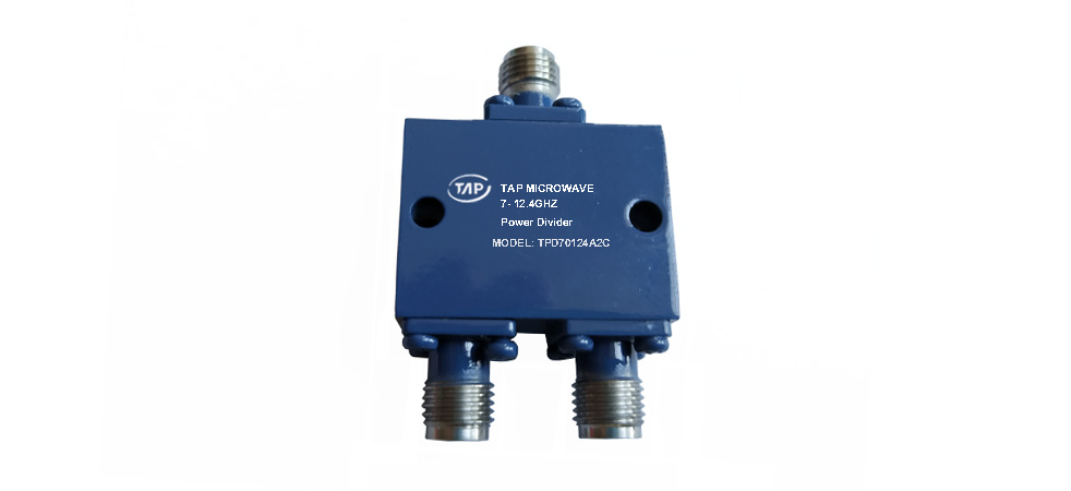 TPD70124A2C 7-12.4GHz 2 way Power Divider