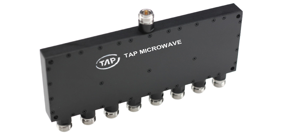 TPD1040N8 1-4GHz 8 way power divider